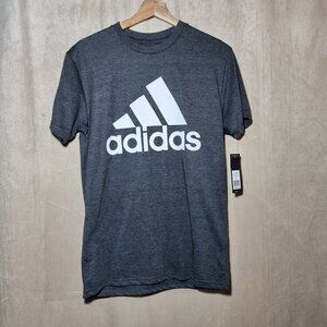 NWT Adidas Men's Size S Badge of Sport Classic T Dark Grey ADVR2000H